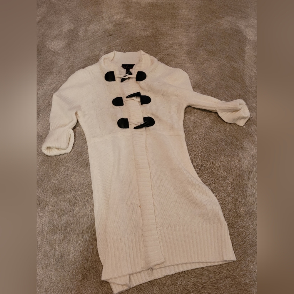 Kids takeout white cold weather jacket